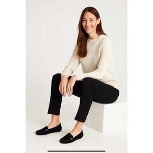 PATRICIA GREEN KATHERINE MOCCASIN BLACK SUEDE LEATHER DRIVING LOAFER NIB 39-8.5